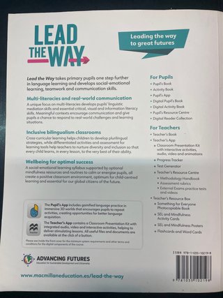 Libro inglés 6º Lead the Way Macmillan