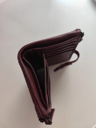 Cartera Abbacino granate