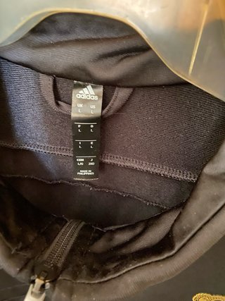 Sudadera Real Madrid Adidas Negra y Dorada