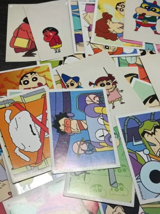 Lote +100 Cromos de Shin Chan