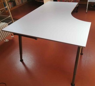 Escritorio Esquinero IKEA Galant Blanco
