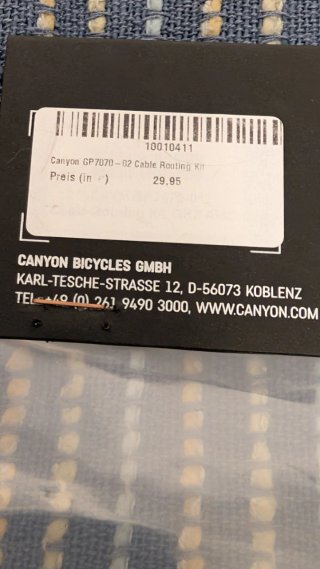 Canyon GP7070-02 Cable Routing Kit
