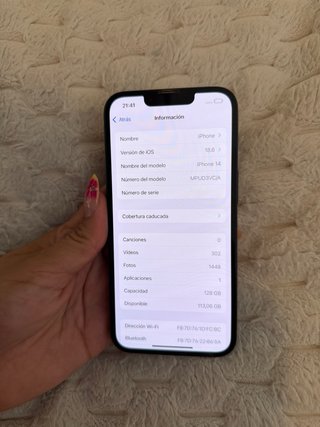 iPhone 14 128GB Oscuro