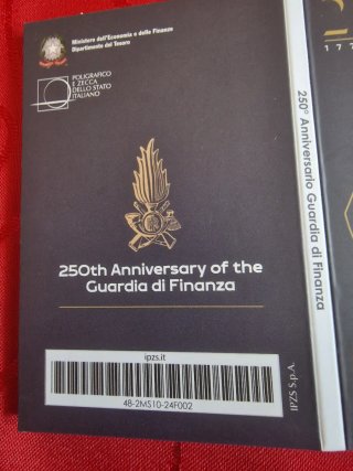 Moneta commemorativa 2€ Italia 2024 "250 anni GdF"
