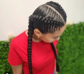 Trenzas africanas para mujer