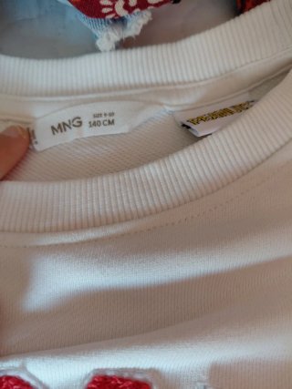 Sudadera Snoopy niña 8 años