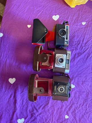 Lote 3 Cámaras Kodak Vintage