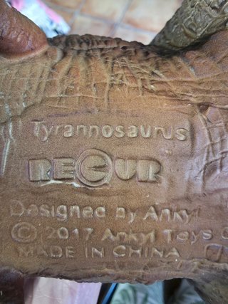 Juguete dinosaurio Tyrannosaurus Rex Recur 32 cm