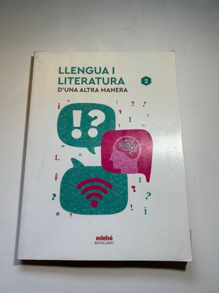 Llengua i literatura 2 Batxillerat