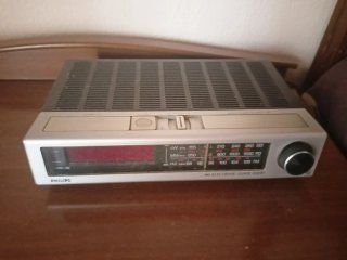 Radio despertador Reloj Philips Electrónico 390