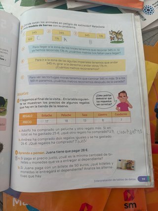 Matemáticas general. 3o de primaria