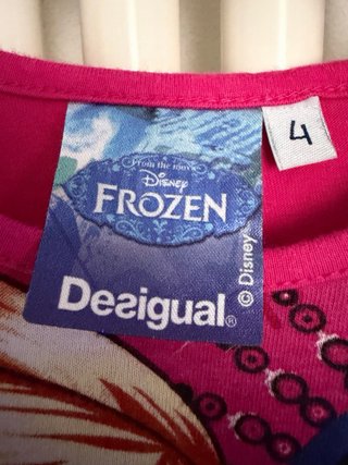 Vestito Desigual Frozen bambina 4 anni