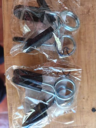 Pinzas para barra de pesas