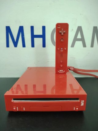 Nintendo Wii Roja  1 Año Garantía