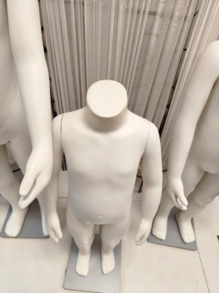 3 Maniquíes Infantiles Blancos