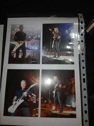 Púa James Hetfield Metallica Mad Cool 2022