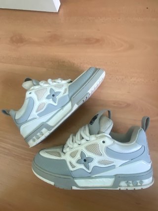 Louis Vuitton LV Skate Zapatillas Grises Blancas
