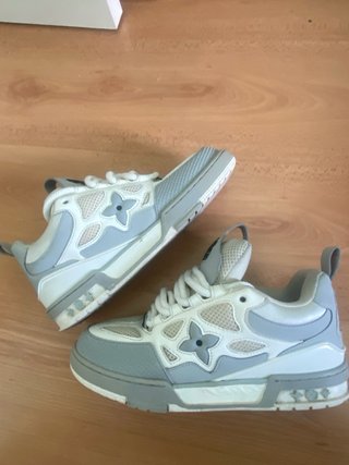 Louis Vuitton LV Skate Zapatillas Grises Blancas