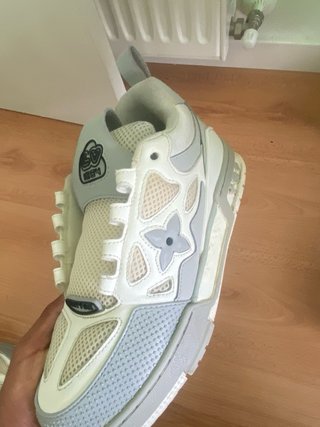 Louis Vuitton LV Skate Zapatillas Grises Blancas