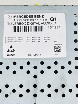 A2229008911 Radio Mercedes-Benz Clase C W205 2014-2018