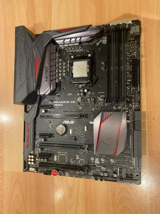 Placa Base Asus ROG Maximus VIII Hero+CPU i7 6700k de Segunda mano