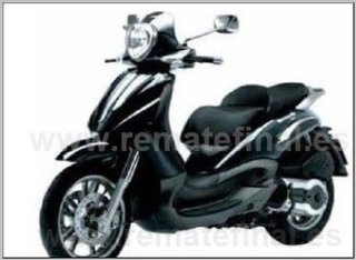 Eje Rueda Delantera Piaggio Beverly 500 (2002-2008