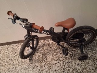 Bicicleta infantil 3 en 1 Deryan