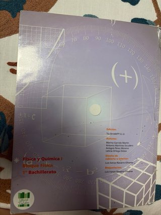 Física y Química I, 1o Bachillerato