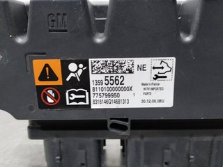 KIT AIRBAG OPEL ZAFIRA C TOURER B 16 DTH