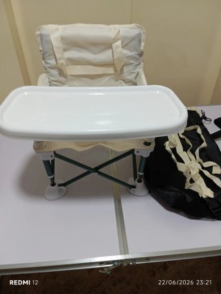 Trona portátil para bebé