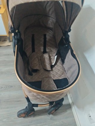 Cochecito de bebé +silla de coche +algún accesorio