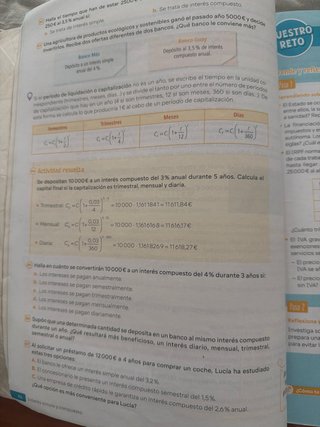 Matemáticas B, 4 secundaria, Revuela