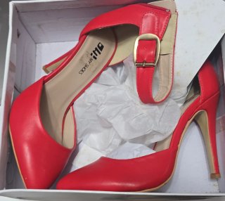 Zapatos de tacón con plataforma y esparto