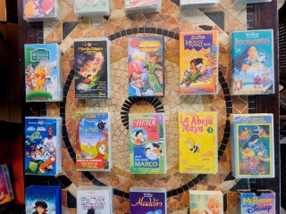 Lote Películas VHS Animadas