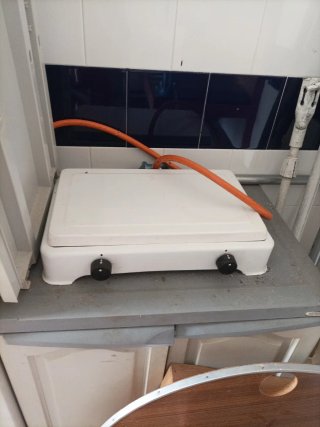 Cocina portátil 2 fuegos