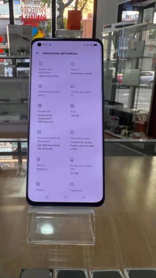 Oppo Find X3 Pro 256GB Azul 12GB RAM Snapdragon