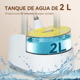Plancha Vapor Vertical 1950W 2L