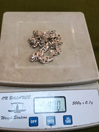 Preciosa Cadena de Plata