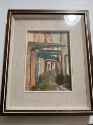 Dipinto a Olio Firmato L. Meroni