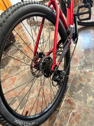 Bicicleta Trek Roja Casi Nueva
