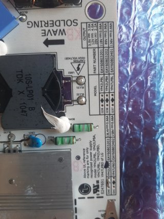 Fuente Alimentación TV LG 42LX6500