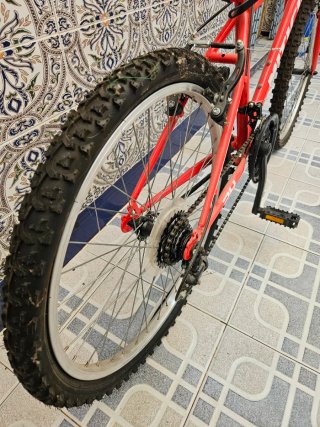 Bici Montaña Infantil Roja MITICAL