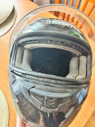 Casco Integral Motor Club Trophy Negro Talla M-L