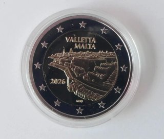 Malta 2€ PROOF 2026 Pareja Monedas