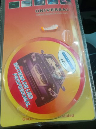 Luces LED Coche AUTO WAY (Azul y Blanco)