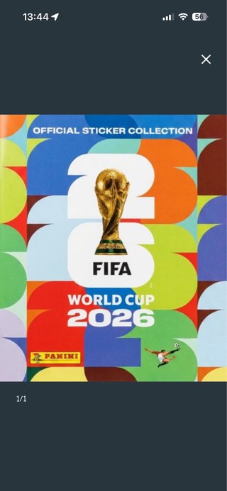 Colección cromos Panini Mundial FIFA 2026