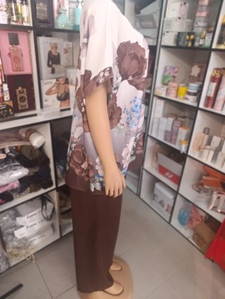 Conjunto floral talla única