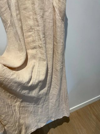 Vestido lino Zara