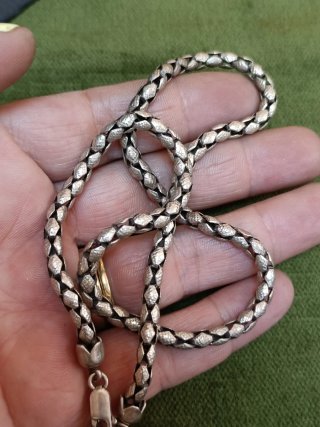 Collar/Cadena Plata 42cm