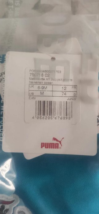 Short bebé Puma Newcastle United FC